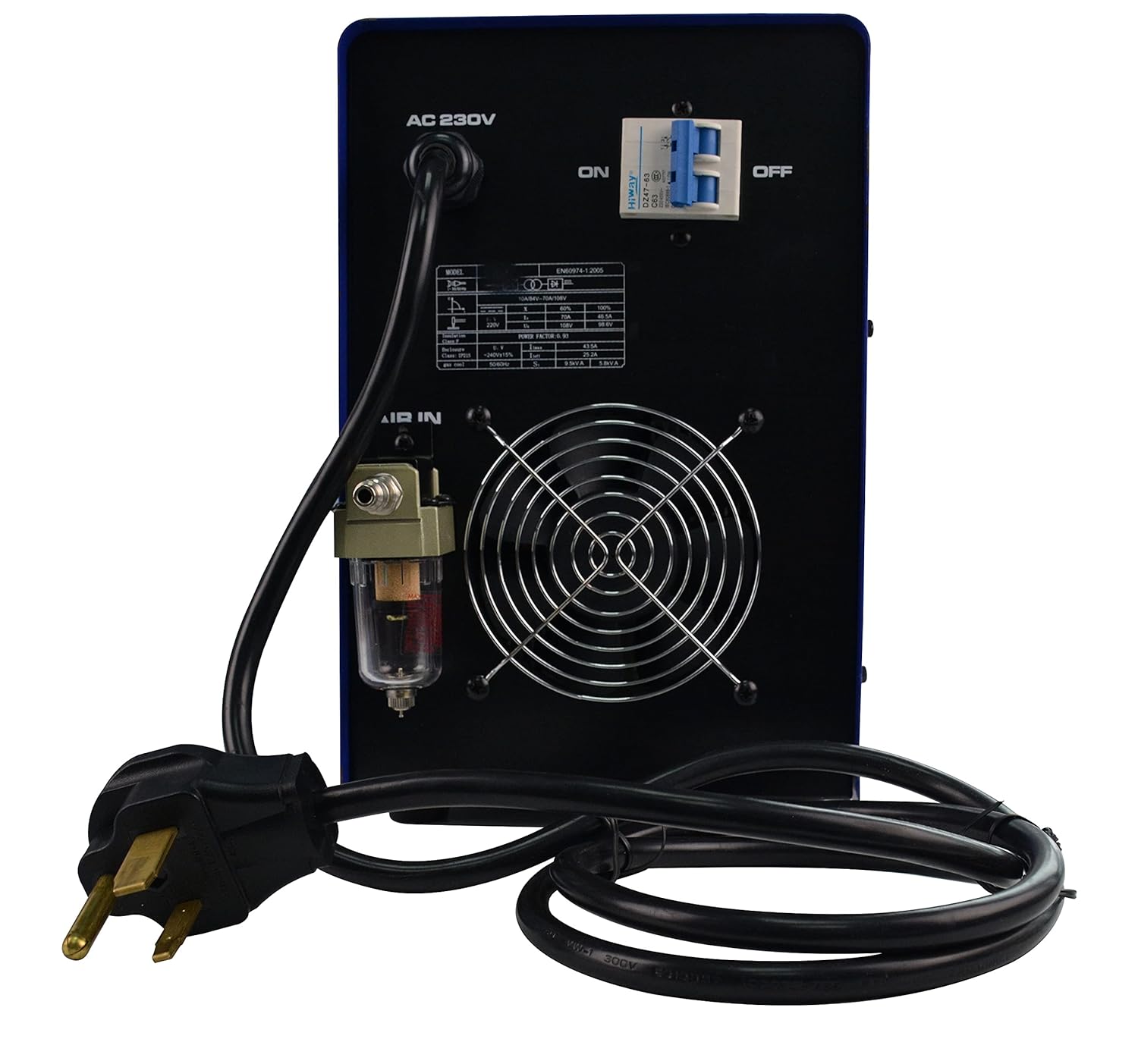 10003-21.jpg LOTOS LTP6000 60Amp Non-Touch Pilot Arc Plasma Cutter - Image 2
