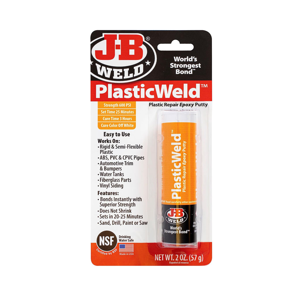 12-1.jpg JB WELD 8237UK JB8237 Plastic Weld Fast-Setting Off White Multi Purpose - Image 1