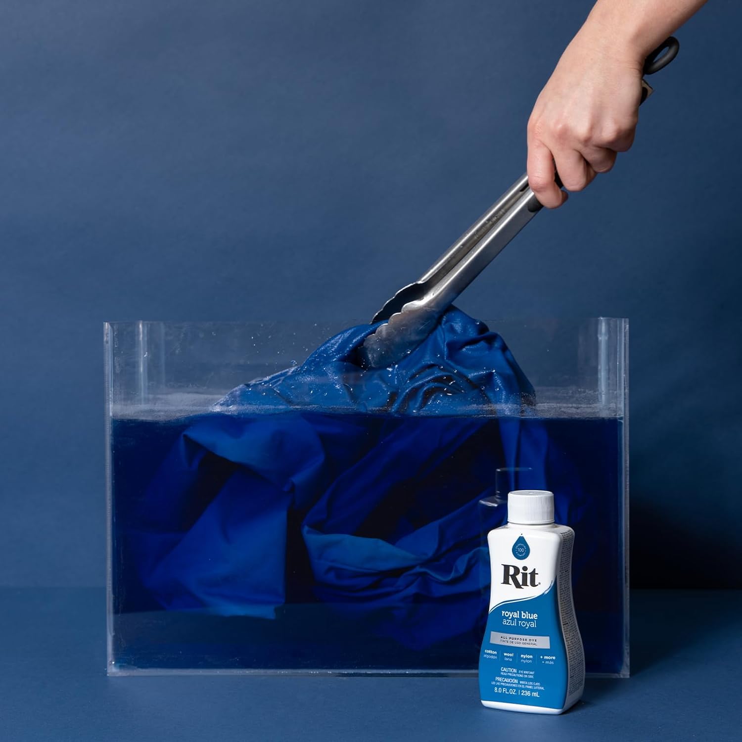 12-2.jpg Rit Purpose Liquid Dye, 8 Oz, Royal Blue - Image 2