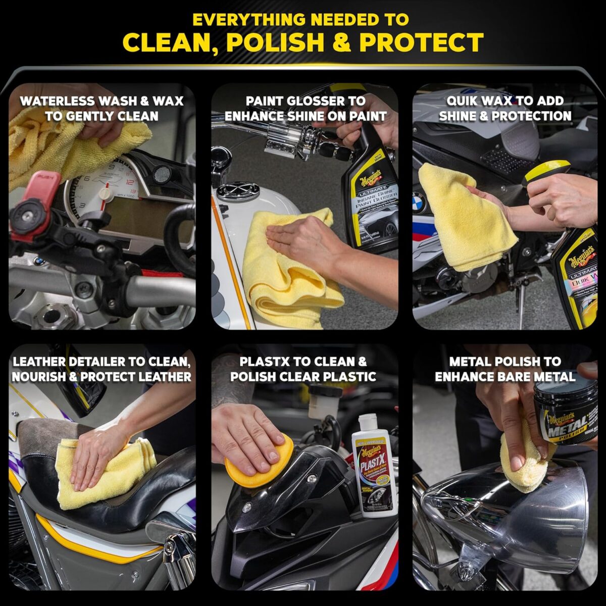 Meguiar’s Ultimate Motorcycle Starter Kit - Image 2