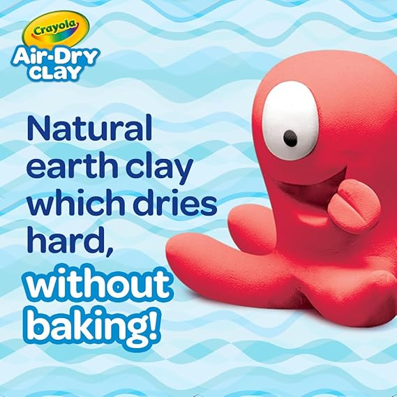 618eWmihM0L._AC_SX569_.jpg Crayola Air Dry Clay (5lbs), Natural White Modeling Clay for Kids - Image 3