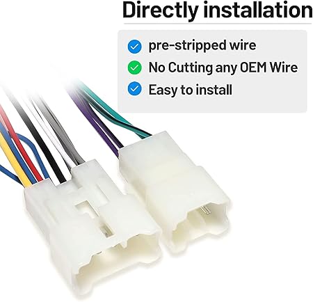 61IxdhVCvkL._AC_SX450_.jpg RED WOLF Radio Wiring Harness - Image 3