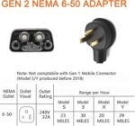 NEMA 6-50 Adapter Compatible with Tesla Gen 2 - Image 2