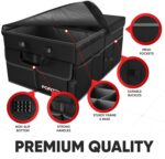 FORTEM Car Trunk Organizer, Collapsible Multi Compartment Car Organizer - Image 3