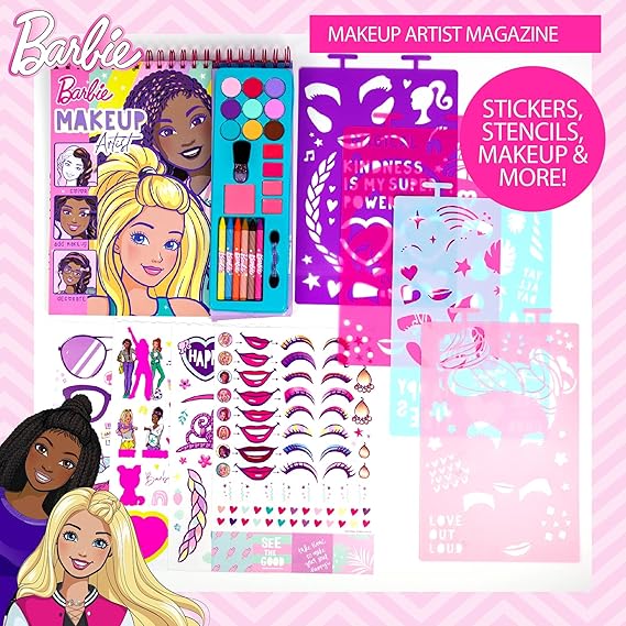 815bVslL8rL._AC_SX569_.jpg Horizon Group USA Barbie Makeup Artist Magazine - Image 3