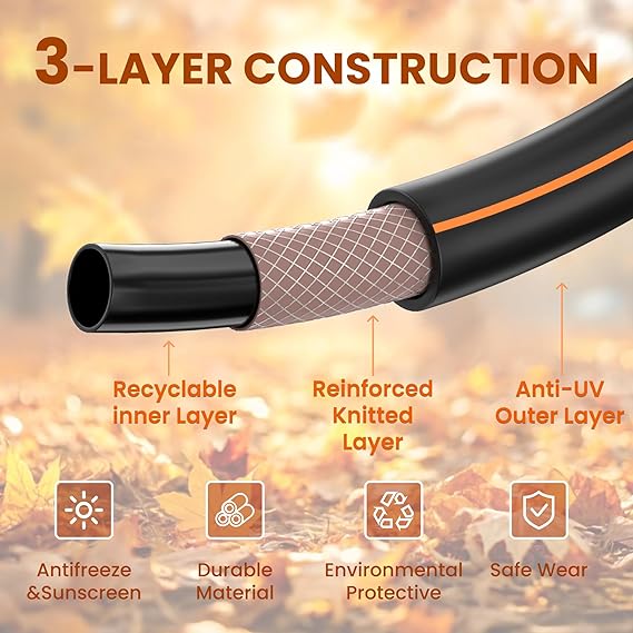 81J6-nnmeSL._AC_SX569_.jpg Giraffe Tools Garden Leader Hose 10ft x 5/8" - Image 2
