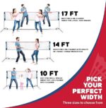 Boulder Badminton Pickleball Net - Image 2