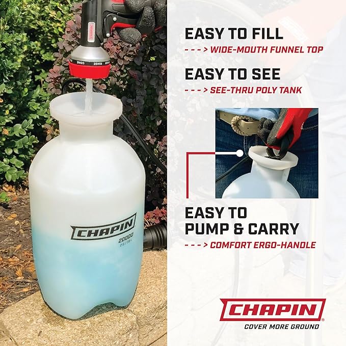 81awELbpXAL._AC_SX679_-1.jpg Chapin 20000 Made in USA 1 -Gallon Lawn and Garden Pump Pressured Sprayer - Image 3