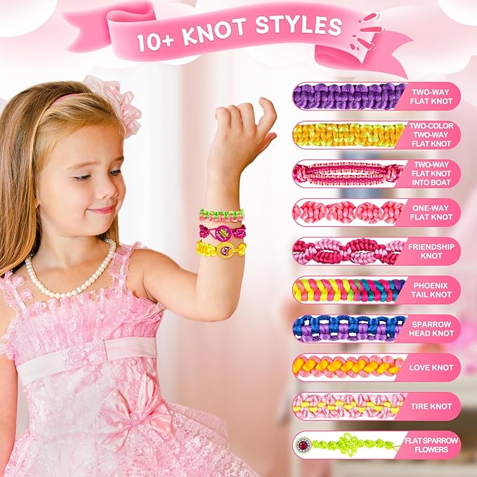 81ax5GWwqcL._AC_SX679_.jpg TQRAZ Friendship Bracelet Making Kit - Image 3