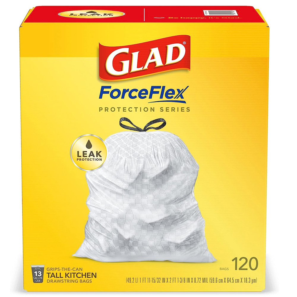 Glad1-1.jpg Glad ForceFlex Protection Series Tall Kitchen Trash Bags - Image 1