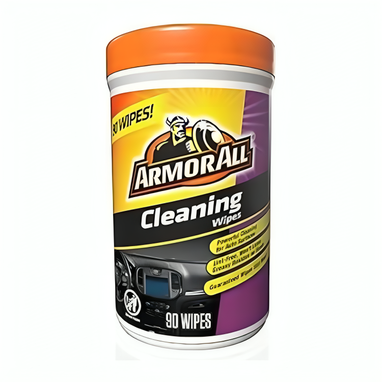 Untitled-design-2024-08-26T113837.952-1.png Armor All Car Cleaning Wipes, Wipes for Car Interior and Car Exterior, 90 Wipes Each - Image 1