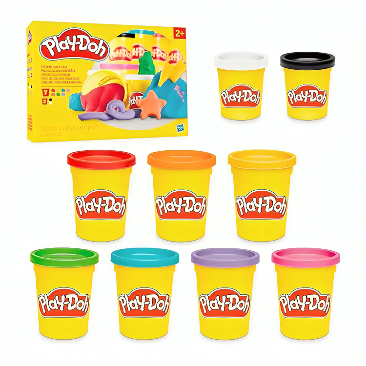 Untitled-design-2024-09-20T230340.006-1.png Play-Doh 9 Pack Favorite Color Set, Assorted Colors - Image 1