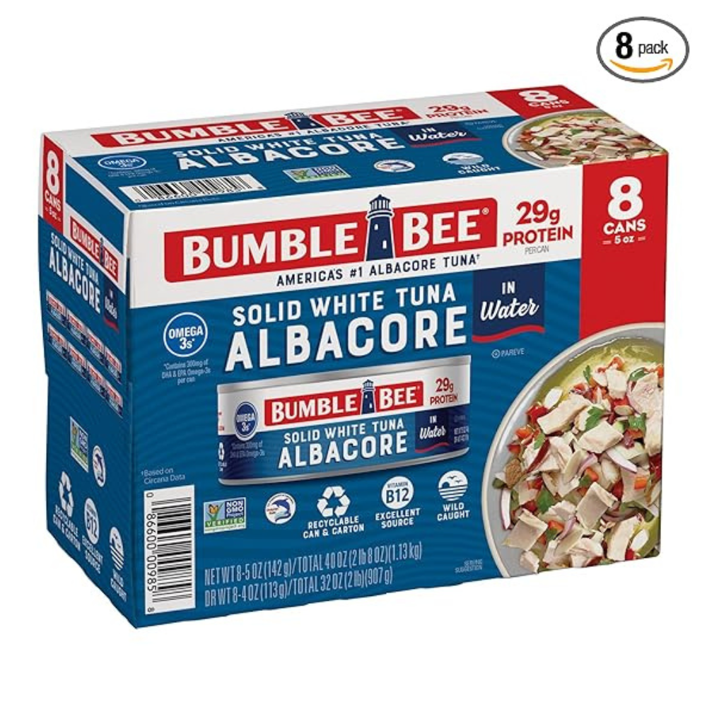 Untitled-design-2025-03-03T201207.543.png Bumble Bee Solid White Albacore Tuna in Water - Image 1