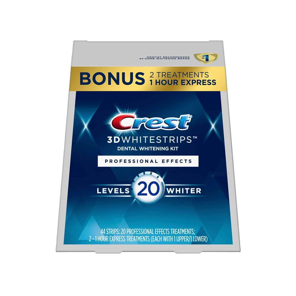 bo.jpg Crest 3D Whitestrips, Professional Effects, Teeth Whitening Strip Kit - Image 1