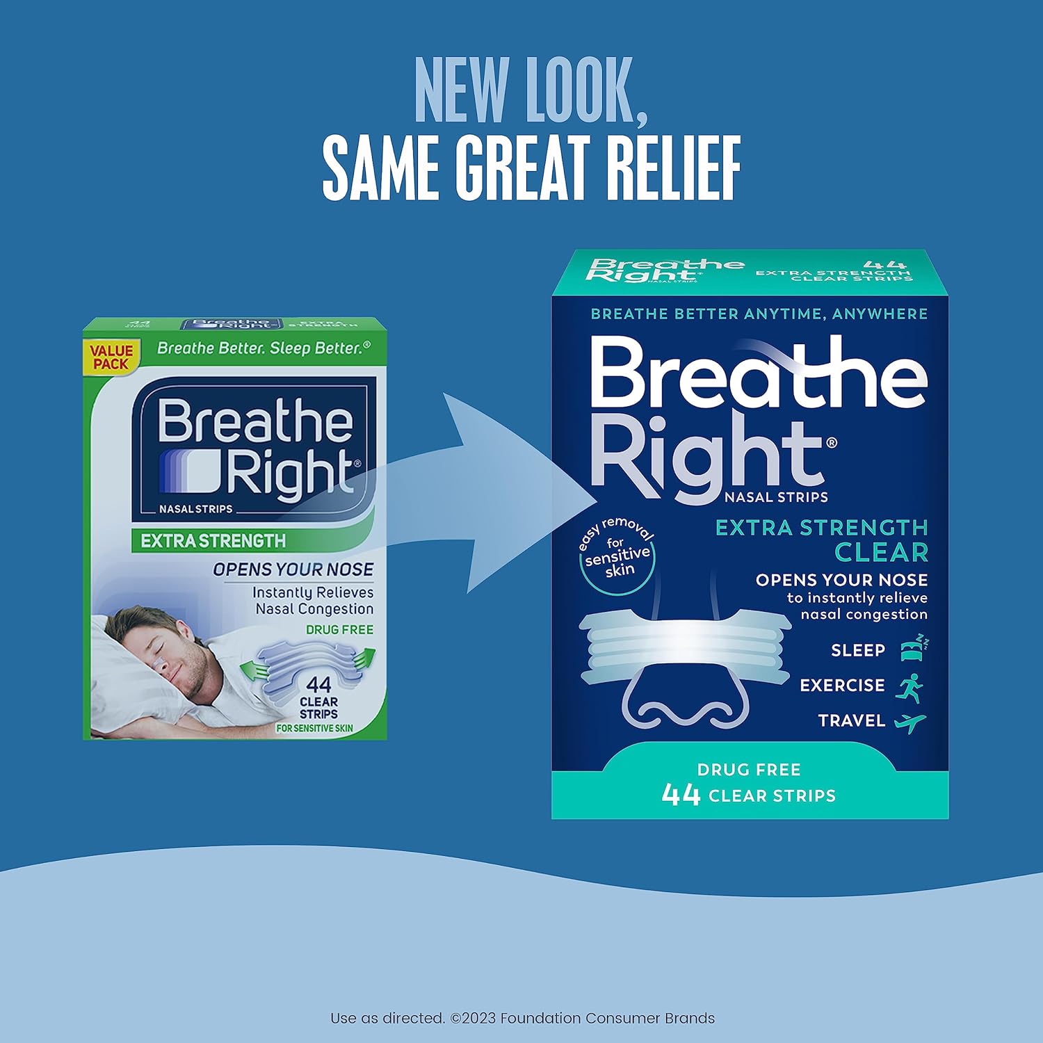 br2-1.jpg Breathe Right Nasal Strips | Extra Strength - Image 2