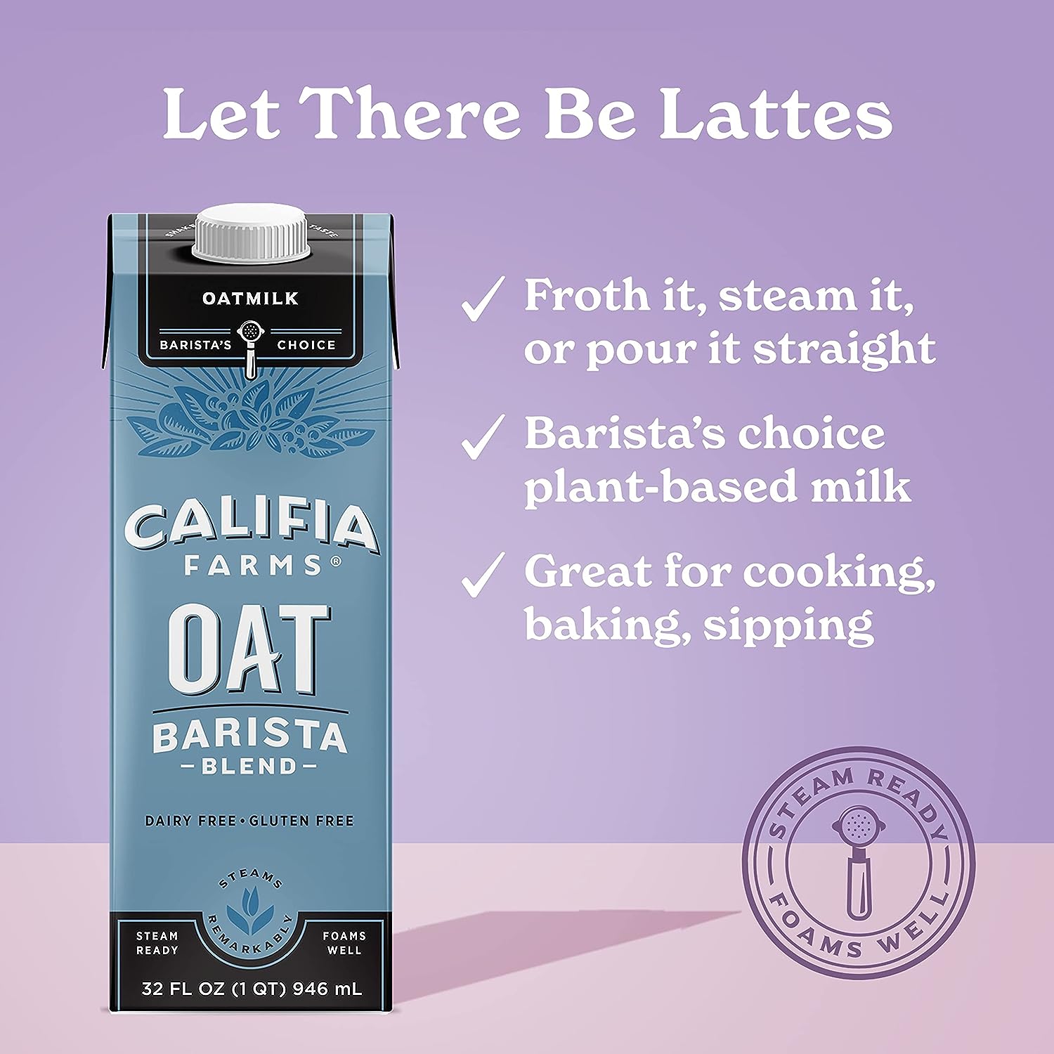 cal3.jpg Califia Farms - Oat Barista Blend Oat Milk, 32 Oz (Pack of 6) - Image 3