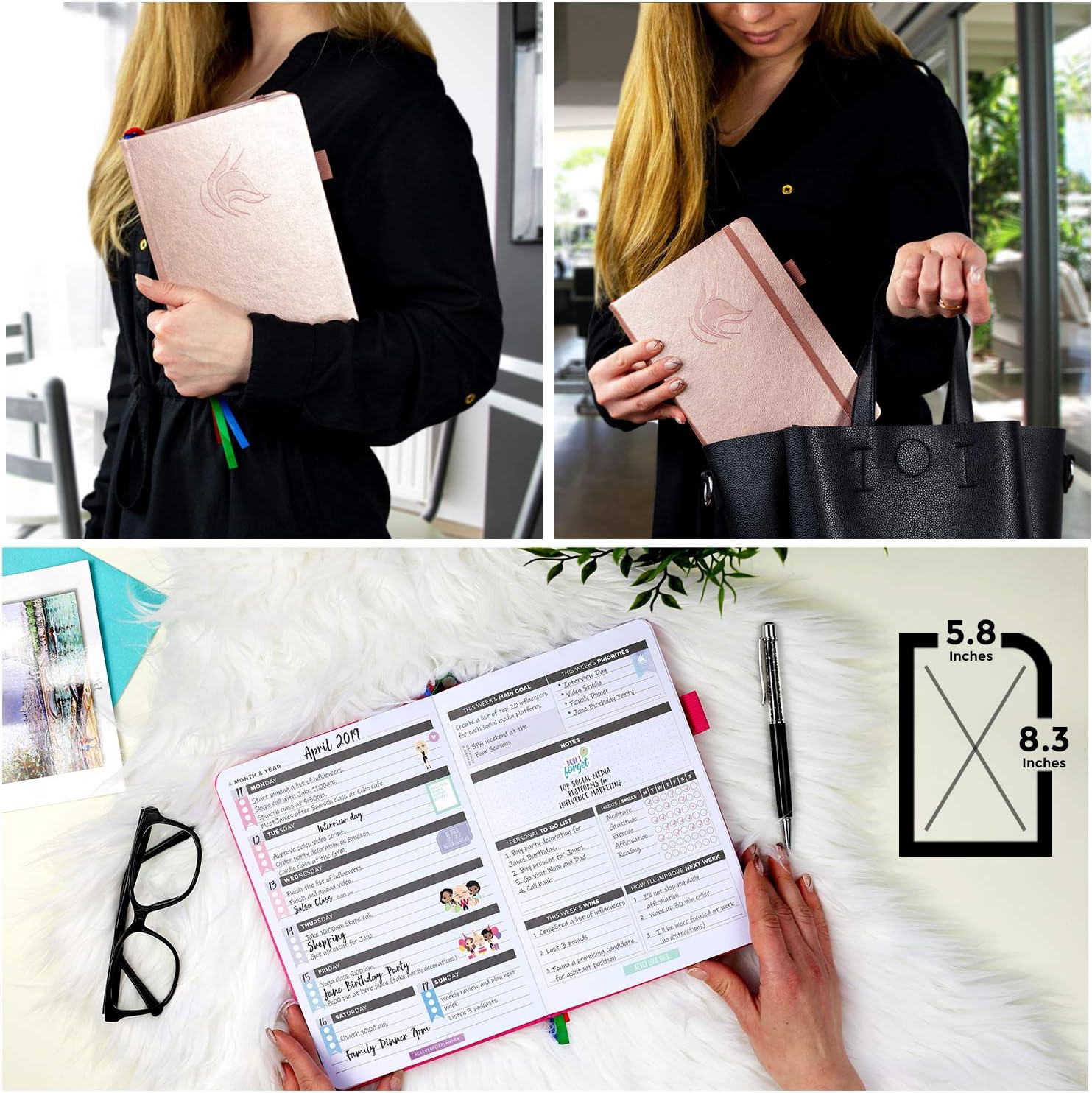 clever3.jpg Clever Fox Planner – Undated Weekly & Monthly Planner to Increase Productivity - Image 3