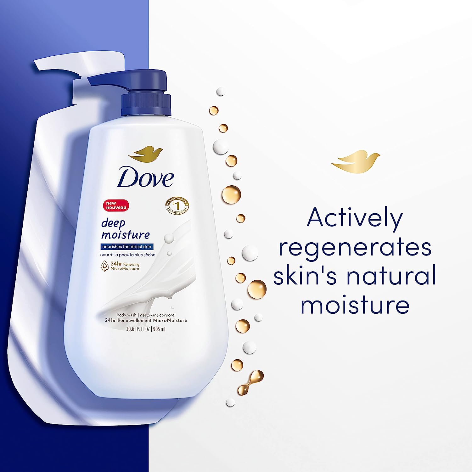 dov2.jpg Dove Body Wash with Pump Deep Moisture For Dry Skin - Image 2