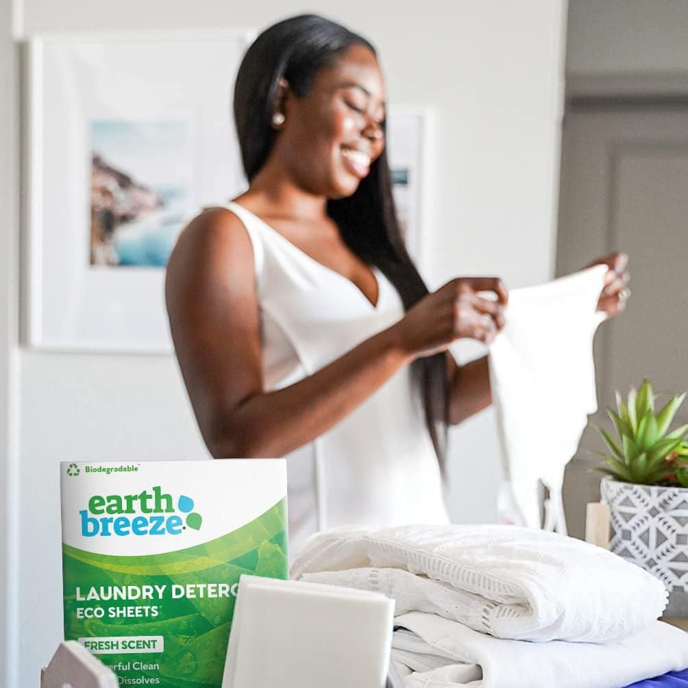 earth2.jpg Earth Breeze Laundry Detergent Sheets - Fresh Scent - Image 2