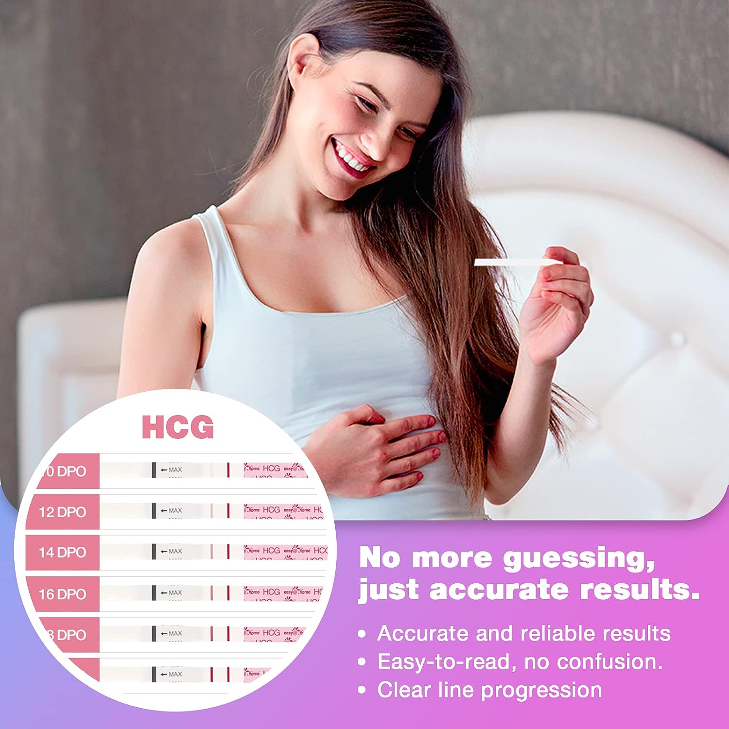 easy2.jpg Easy@Home 50 Ovulation Test Strips and 20 Pregnancy Test Strips - Image 2