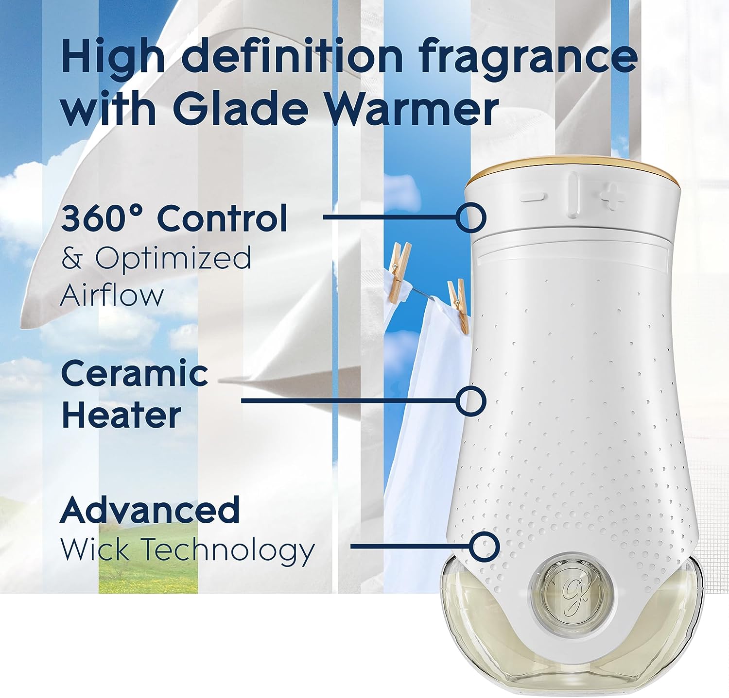 glad2.jpg Glade PlugIns Refills Air Freshener, Scented and Essential Oils - Image 2