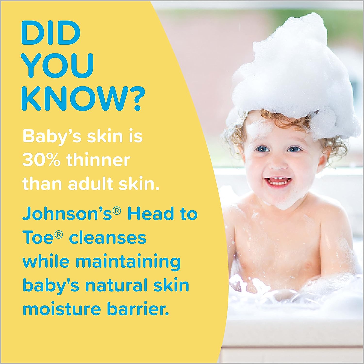 jo2.jpg Johnson's Head-To-Toe Gentle Baby Body Wash & Shampoo - Image 2