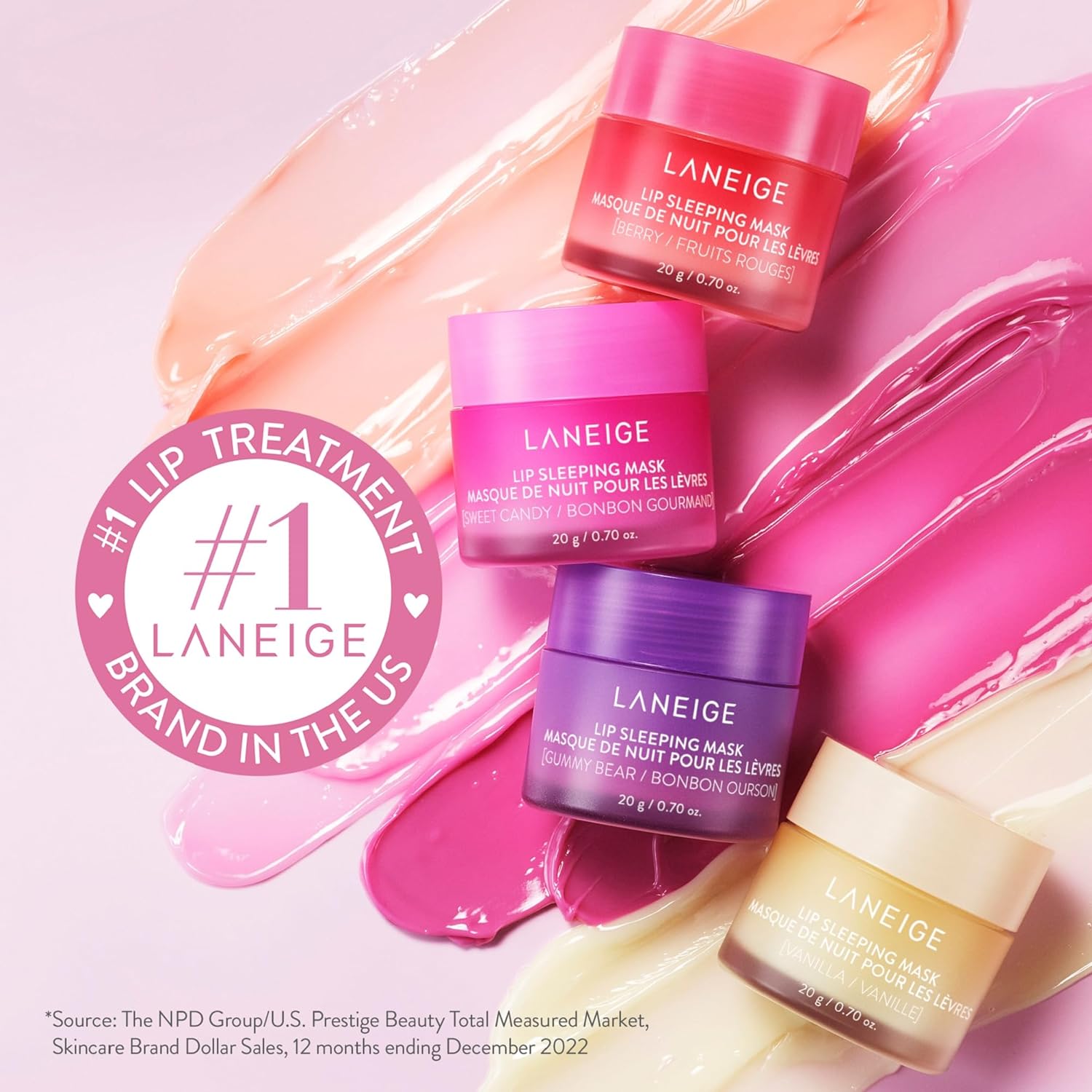 lan2.jpg LANEIGE Lip Sleeping Mask: Nourish & Hydrate with Vitamin C, Antioxidants, 0.7 oz. - Image 2