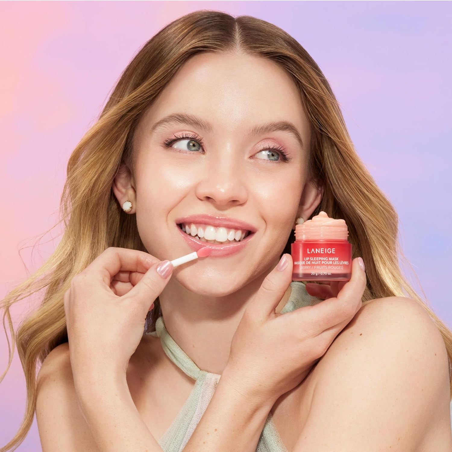 lan3.jpg LANEIGE Lip Sleeping Mask: Nourish & Hydrate with Vitamin C, Antioxidants, 0.7 oz. - Image 3