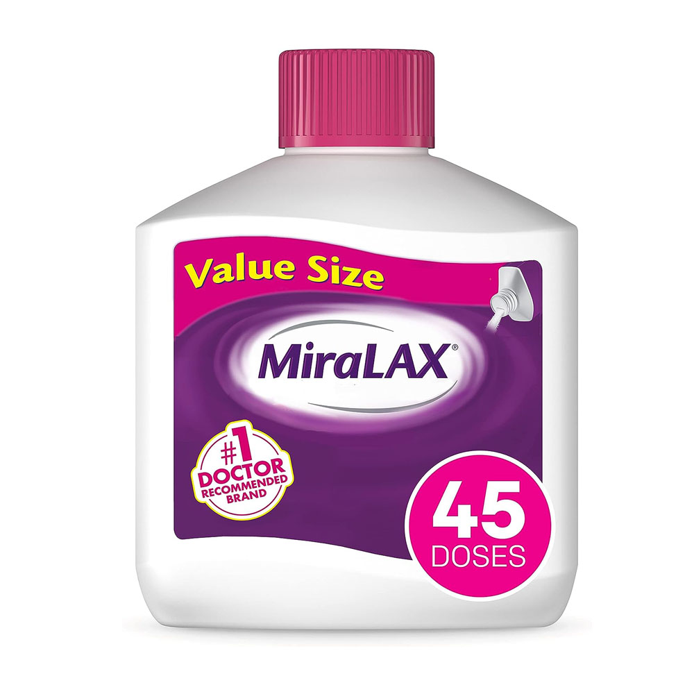 mira1.jpg MiraLAX Gentle Constipation Relief Laxative Powder, Stool Softener - Image 1