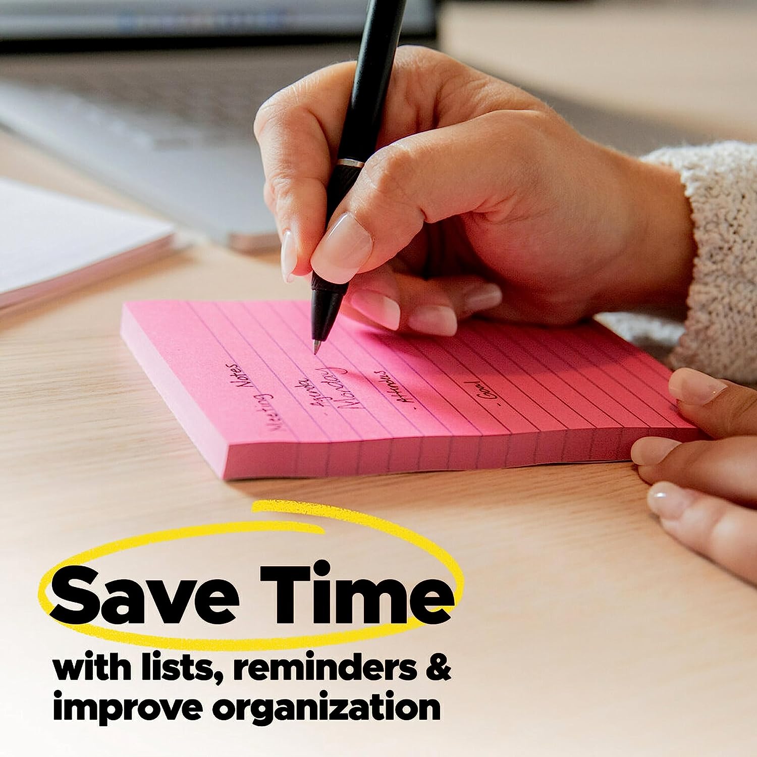 post3.jpg Post-it Super Sticky Notes, 24 Note Pads, School Supplies and Office Products - Image 3