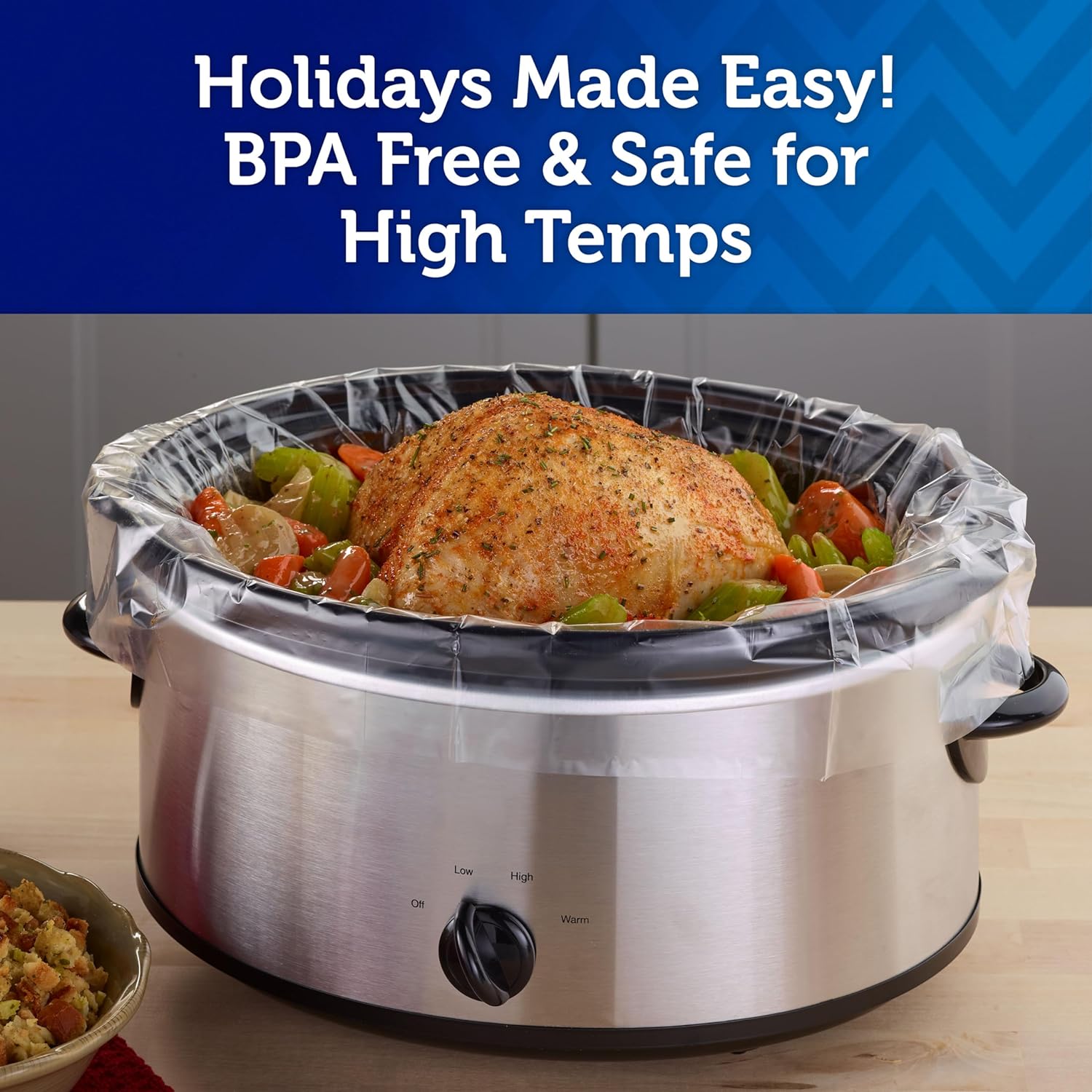 re2-1.jpg Reynolds Kitchens Slow Cooker Liners, 6 Count - Image 2