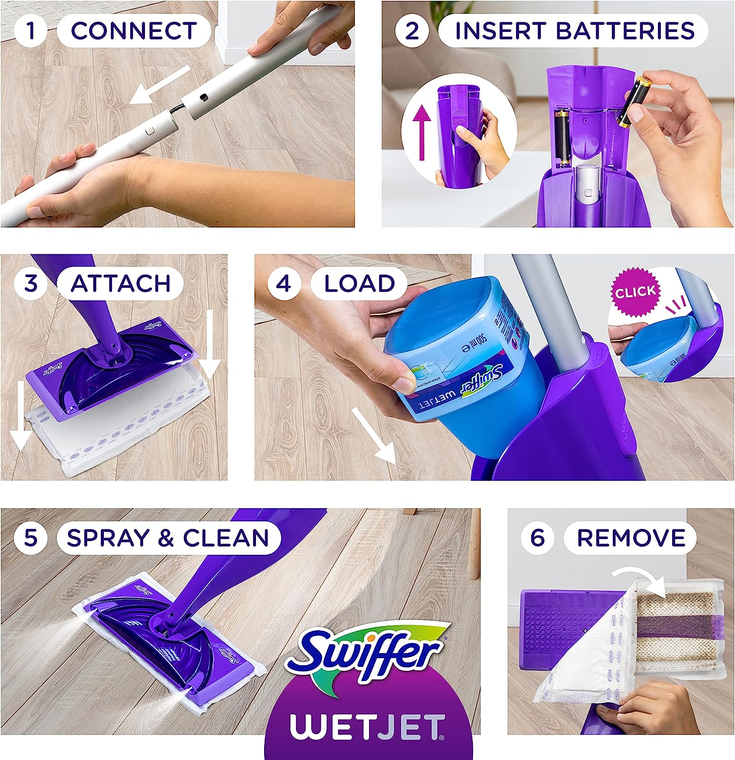 swif3.jpg Swiffer WetJet Multi-Purpose Floor Cleaner Solution - Image 3
