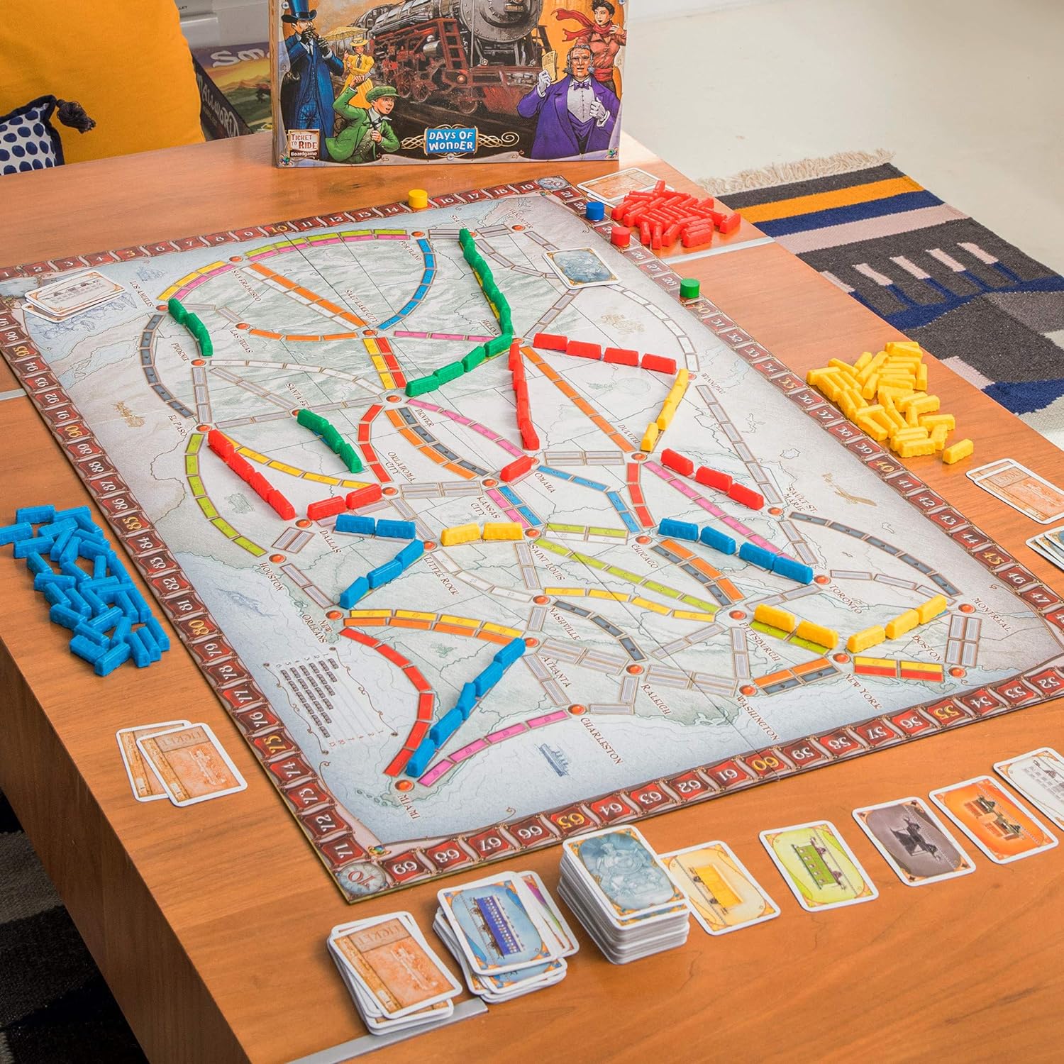 tic2.jpg Ticket to Ride Board Game | Family Board Game - Image 2